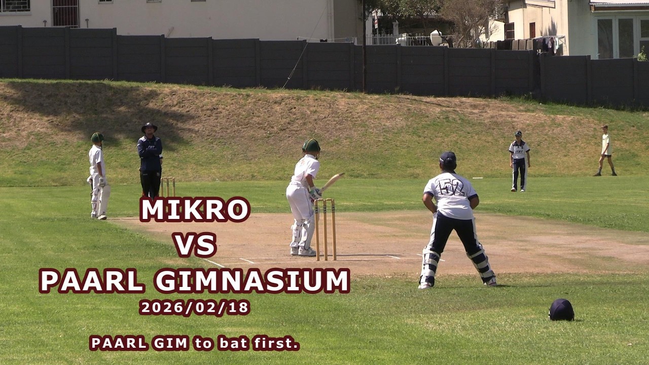 Mikro vs Paarl Gim 2026, Paarl Gim Bats 1st