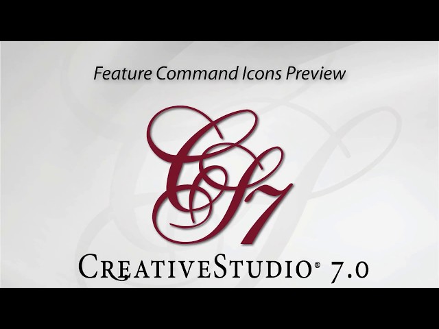 Feature Command Icons Preview