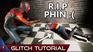 How To Attack Phin / Free Roam Miles' House GLITCH TUTORIAL - [Spider-Man: Miles Morales PS4/PS5]