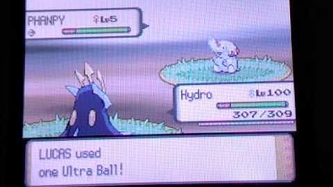 SHINY PHANPY!!! LIVE SHINY PATCH!!! Pokemon Pearl!