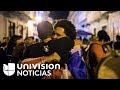 Con cantos y abrazos: así celebran en Puerto Rico el anuncio de la renuncia de Rosselló