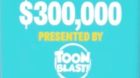 HQ Trivia: Toon Blast/NBA Finals: June 6, 2018, 9:00 p.m. EDT Full Game ($300,000 prize!)