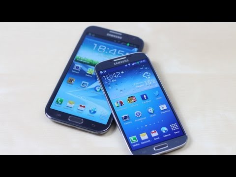 Video: Unterschied Zwischen Samsung Galaxy S4 Und Galaxy Note 2