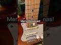 A Fender Strat in the Christmas Tree!