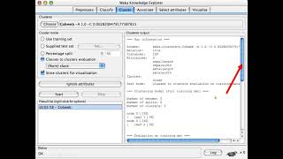WEKA Clustering - Data Mining Clustering