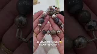 ¡ENCONTRÉ PLATA!💍#MysteryBag #Joyas#SilverRing#JewelryFinds #jewerly#BolsaMisteriosa #Plata925