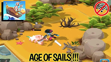 🏝AGE OFSAILS 🏴‍☠️ GAMES ANDROID/IOS [GAMEPLAY WALKTROUGH] PART #1