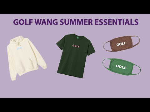 GOLF ESSENTIALS AVAILABLE TOMORROW @ 8 AM PST ON GOLFWANG.COM AVAILABLE AT  THE LA + NY FLAGSHIPS @ 11 AM LOCAL TIME