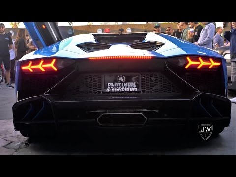 LOUD MANSORY Lamborghini Aventador W/ Armytrix Exhaust REVS!!