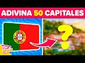 Adivina la Capital de 50 Países 🌏🧠🤔  SIN OPCIONES | Test de Geografía | Reto PlayQuiz Trivia