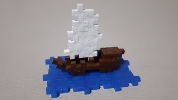 How to build a sailboat out of Plus-Plus building blocks