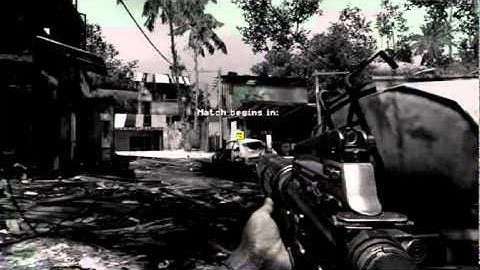 Modern Warfare 3 epic throwing knife spawn kill