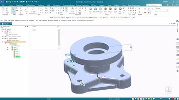 9 - Editing Imported Parts |  Solid Edge Quick Start