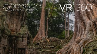 Angkor Wat Virtual Tour | VR 360° Travel Experience | អង្គរវត្ Temple Complex Cambodia កម្ពុជា