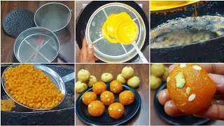 3 Easy Way to Make Motichur ke Laddu | मोतीचूर के लड्डू | Bundi Laddu Recipe | How To Make Laddu