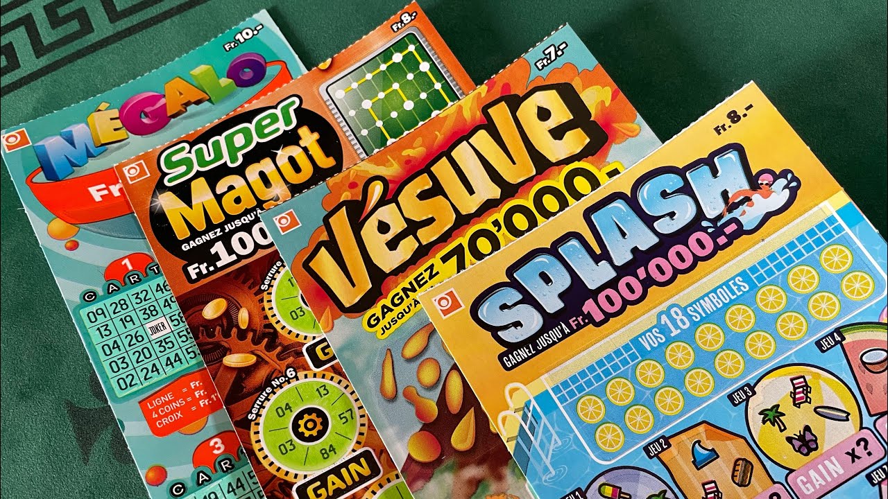 De joli petit tickets loterie suisse romande - YouTube