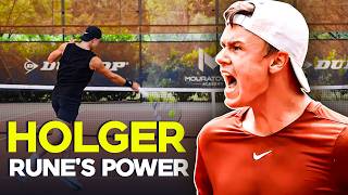 Holger Rune's insane power at court level Wealth