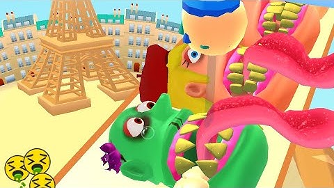 Teeth Runner 3D Gameplay All Levels iOS,Android Mobile Walkthrough Game Update New Level DCFG258