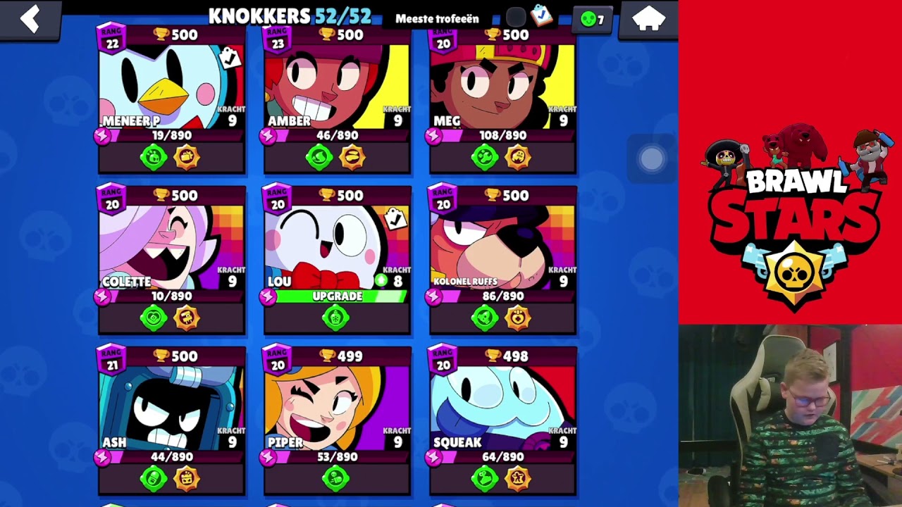 Raad de knokker in Brawl Stars!! Met Jesse - YouTube