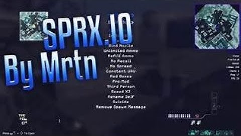[PS3/MW3/1.24] Sprx.io Non Host+Pre Game Mod Menu🤩