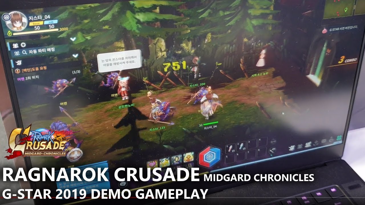 ragnarok 2 warpportal  New 2022  Ragnarok Crusade: Midgard Chronicles (KR) - G-Star 2019 demo gameplay