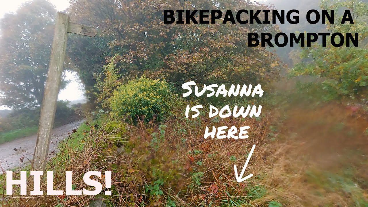 Camping wild again, yay! I took my Brompton to the Peak District. Hills!! Yikes! Chemo FOUR