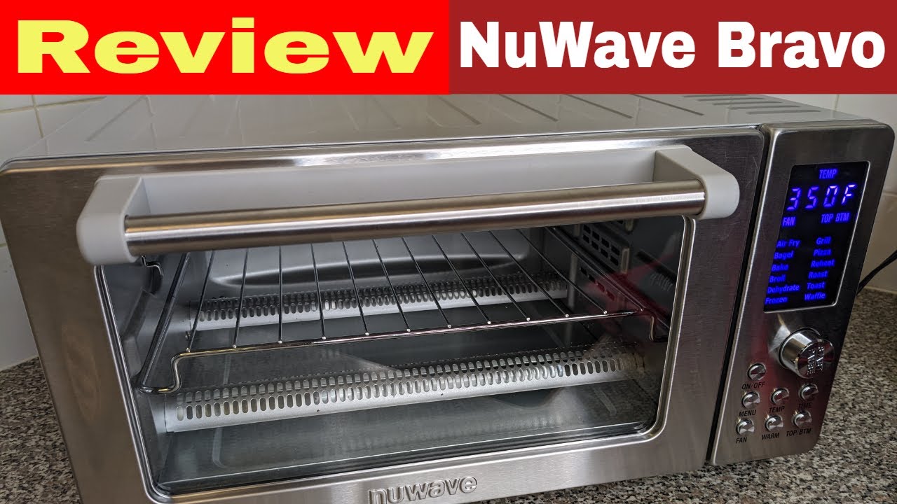 NuWave Bravo XL Oven 1800-Watt Stainless steel Convection Oven 12-in-1  Smart Toaster Oven 