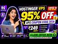Hostinger KVM 8 Coupon Code ₹6,045 OFF 😱 | 12 Month Deal (Live Proof)