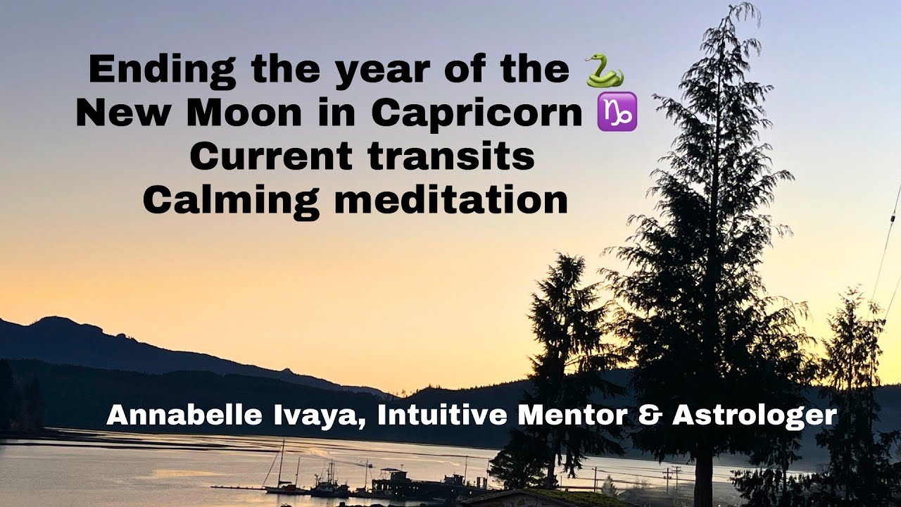 End of the year of the snake & Current transits + Calming Meditation