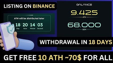 Get Free 100 ATH~75$ | Athene Mining Withdrawal | Best Free Crypto Mining App 2024