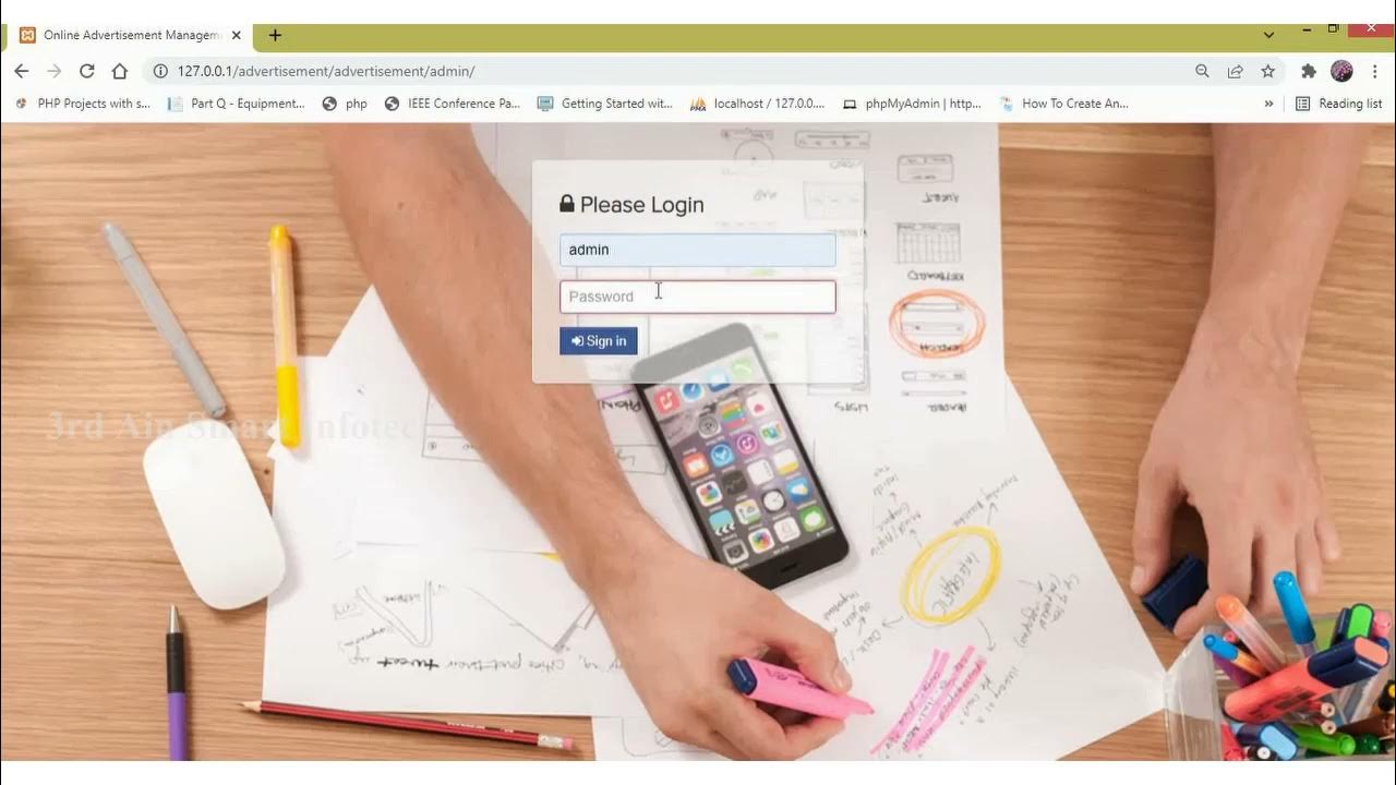 Advertisement Management System | PHP | MYSQL | HTML | CSS | JS - YouTube