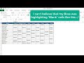 Can't Believe my Boss was Highlight BLANK Cells in #Excel like this | Excel Tricks & Tips for 2022