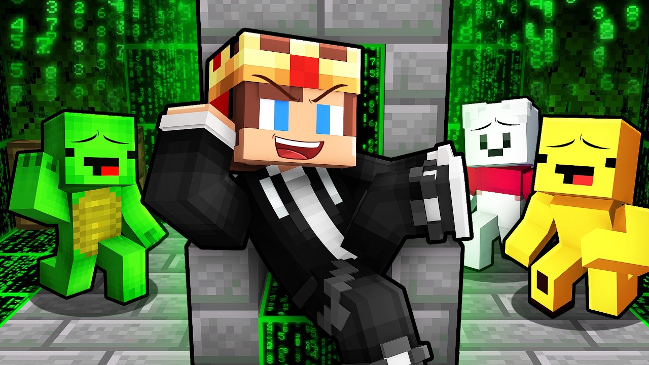 HACKER KING JJ Prank Mikey and Friends (Maizen Minecraft)