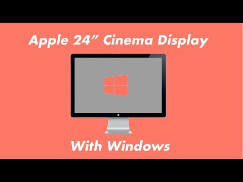 Apple 24" Cinema Display With Windows hqdefault