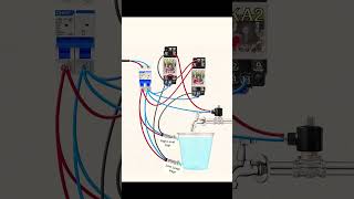 Automatic Water Level Controller Wiring Diagram | Water Tank Auto Fill System