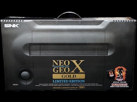 Video: Die NeoGeo X-Konsole Kostet 175, Die Limited Edition Enthält Ninja Masters
