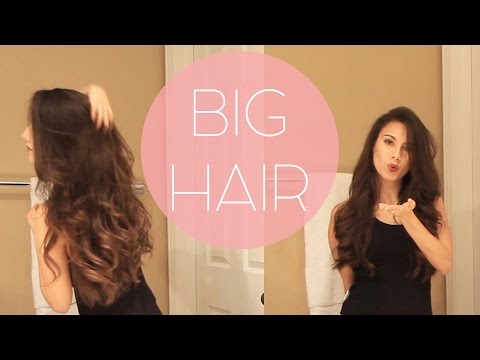 Como blowdry seu cabelo por mais volume e cabelos Big