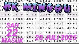 PREDIKSI HK LOTTO 20 JULI 2025 | TARIKAN PAITO HK LOTTO MALAM INI