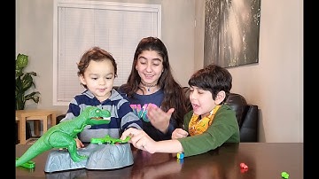 Dino Crunch game toy review - New family toy - J kids family TV