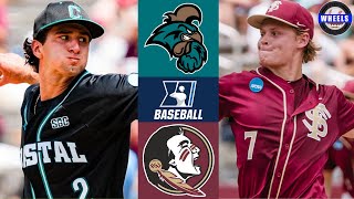 Coastal Carolina v #10 Florida State | Elimination Game | 2026 College Baseball Highlight & Analysis