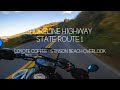 Shoreline Highway | Highway 1 | FZ-07 | MT-07 | Akrapovic | [4K] POV