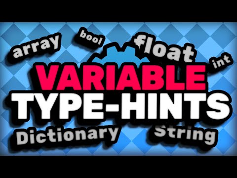 Variable Type-Hints | Godot 4.6
