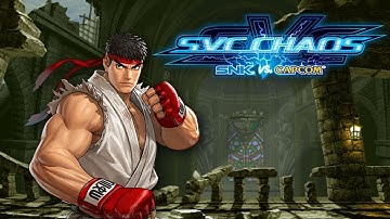 SNK vs. Capcom: SVC Chaos - Ryu Full Arcade Playthrough!