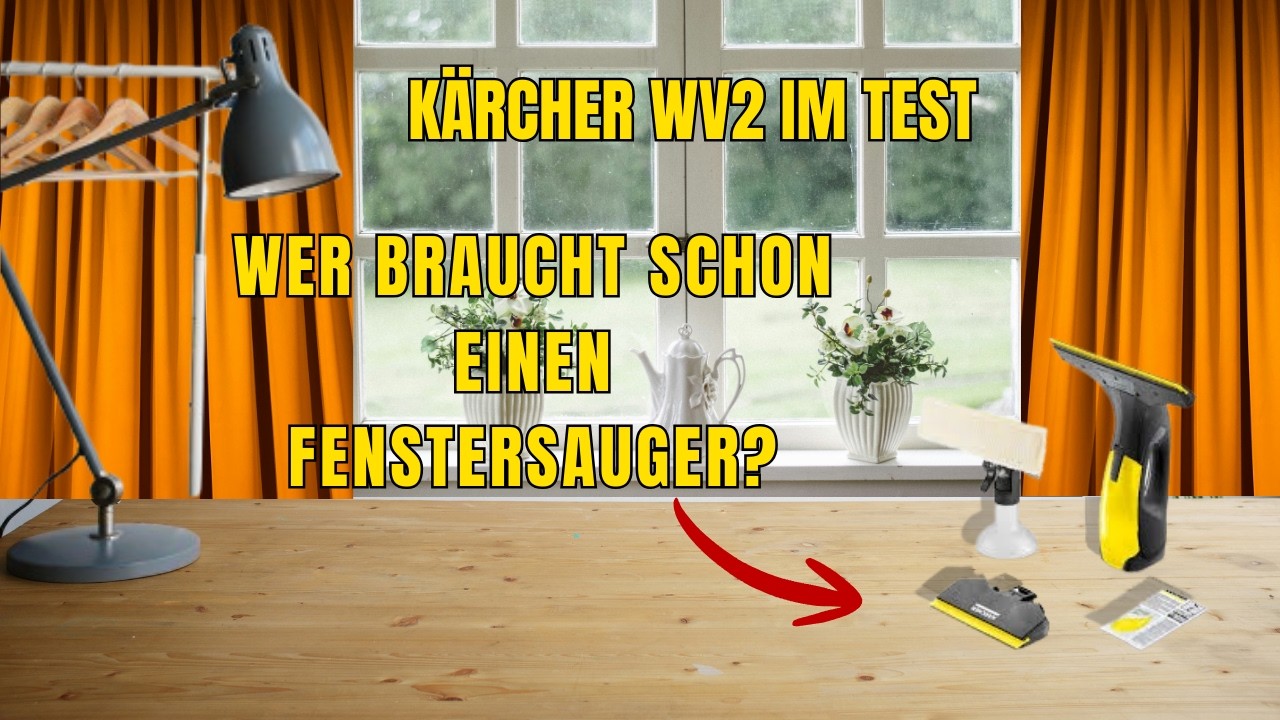Kärcher WV2 Fenstersauger – Test & Review: Streifenfreie Fenster in der Praxis