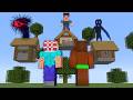 Minecraft but you can ONLY GO UP (with Horror Mods)