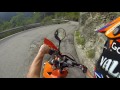 Ktm 125 exc tornanti della val franzela street riding  music