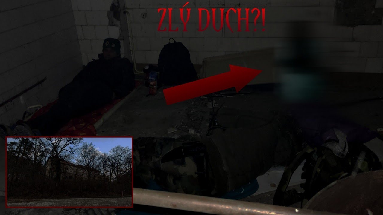 PŘESPALI JSME V OPUŠTĚNÉ LÉČEBNĚ😳 KOMUNIKACE SE ZLÝM DUCHEM😦