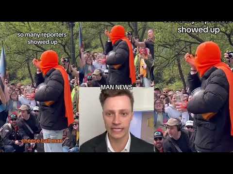 Cheese Ball Man Takes Over NYC | Man News