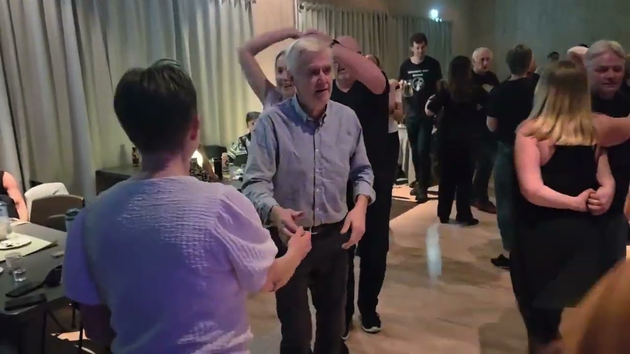 När en flicka talar skånska med Atlantic Duo på Lillehammer Swingklubb Vingartun Dansnytt Inger Lise