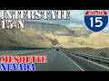 I-15 North - Mesquite NV to St. George UT - 4K Highway Drive